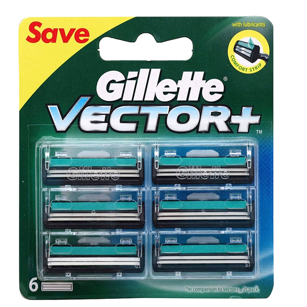 Gillette Vector Plus  Razor Blades