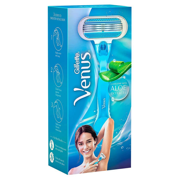 Gillette Venus Aloe Vera Razor Blades For Women