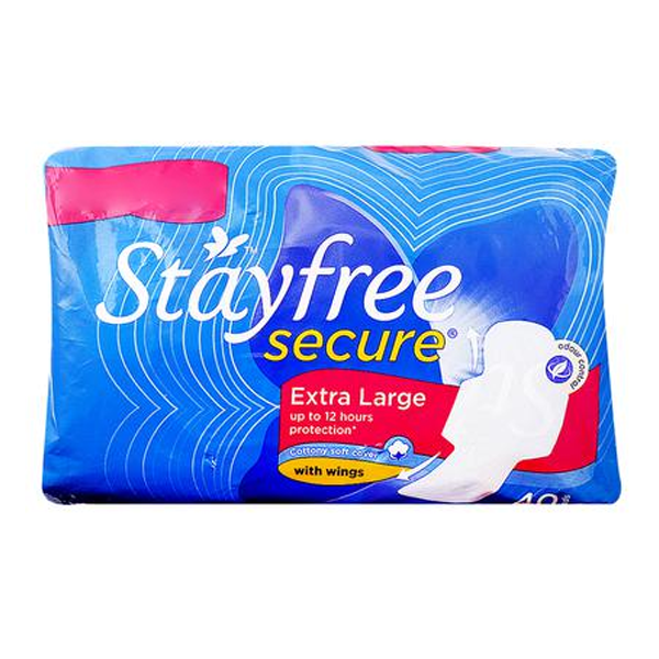 STAYFREE Secure XL Cottony Soft With Wings