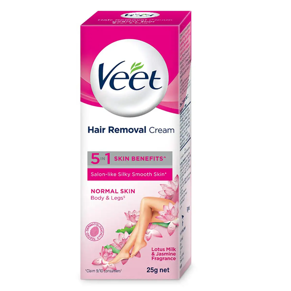 Veet Hair Removal Waxing Strips Kit Sensitive Skin