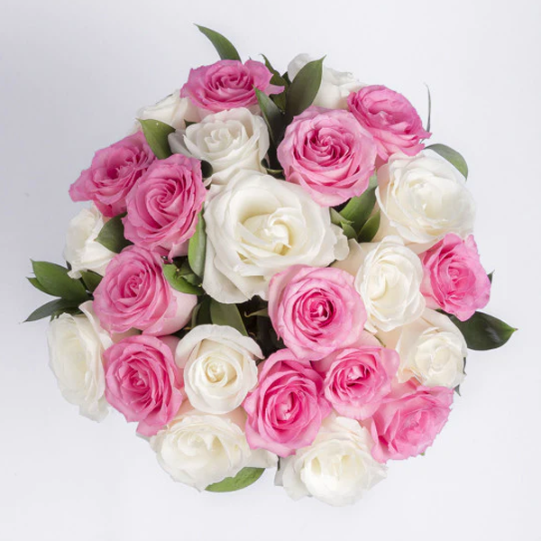 White pink with Designer  PACK Bunch